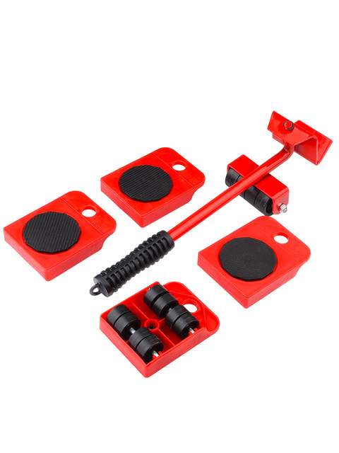 Moving Heavy Objects Tool, Moving Universal Wheels, Furniture Refrigerator Base, Cabinet Lifter, Mobile Wheels, Bed Mover, Relocation Tool