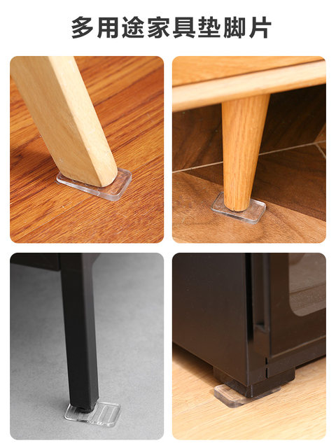 Washing Machine Leveling Pads, Triangular Adjustable Anti-Slip Plastic Slope Furniture Leveling Pads, Heightening Pads