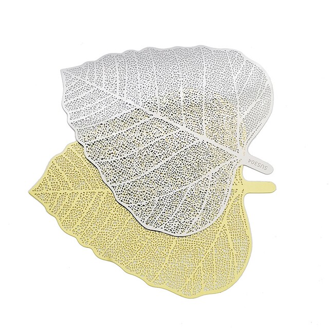 Leaf Tea Strainer, Creative Japanese-Style Bodhi Leaf Stainless Steel Tea Filter, Tea Leaf Strainer, Copper Tea Separator