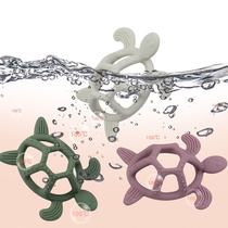 Cartoon Cute Animal Sea Shape Teething Ring Baby Teether Si