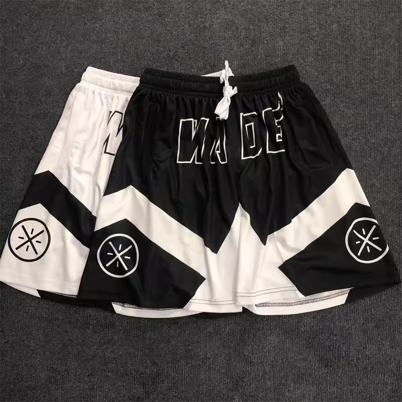 Plus Size 150kg Loose and Breathable Basketball Sports Shorts for Men and Women, Summer Casual Quick-Drying Fitness Training Swimming Trunks2