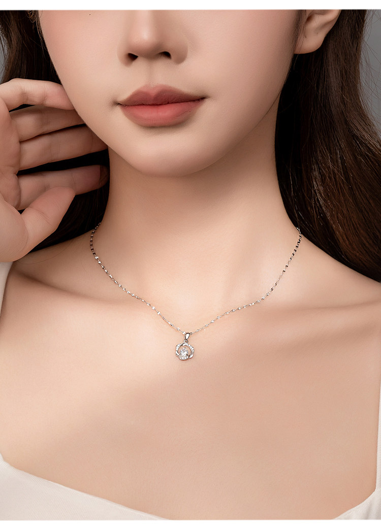 Серебряное ожерелье None FLYK 999