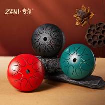 Tone 15 tone percussion instrument 4 519 drum inch tone 13 double tone steel tongue drum carbon steel 8 drum Zen tone black pattern sound new