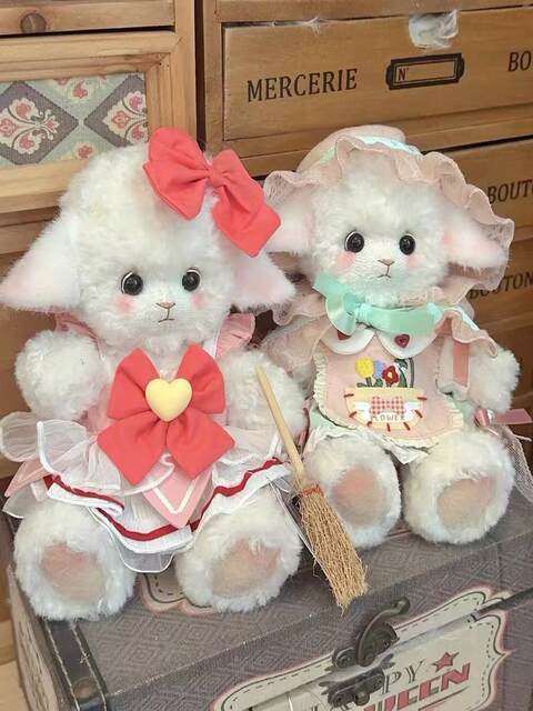 Original Handmade Lamb Joint Doll Sleeping Doll Plush Toy Doll Pillow Doll Sleeping Hug Gift