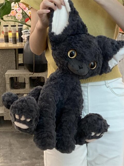 Vockoo German Shorthair Cat Plush Toy Sleeping Pillow Doll Birthday Gift