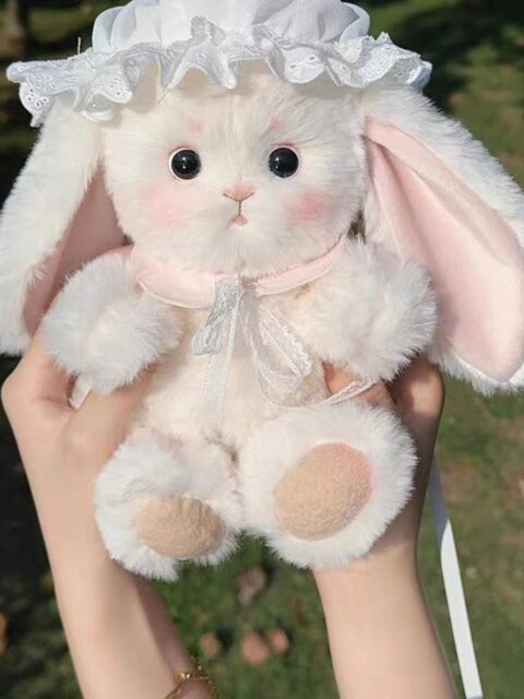 Lillian Lop-Eared Rabbit High-End Rabbit Plush Toy Comfort Doll Stuffed Toy Girl's Birthday New Year Gift