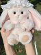 Lillian Lop-Eared Rabbit High-End Rabbit Plush Toy Comfort Doll Stuffed Toy Girl's Birthday New Year Gift