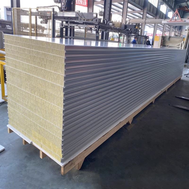 Custom plant indoor hollow glass-magnesium board rock wool board insulation board home KTV external wall thickened thermal insulation clean plate-Taobao