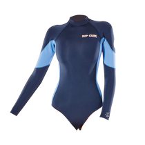 Australian RIPCURL G Ray wetsuit for women 2mm back zipper quick-drying surf suit wetsuit long-sleeved one-piece swimsuit