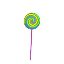 Fluorescent rotating lollipop windmill colorful luminous stick childrens activity props kindergarten childrens toys 3088