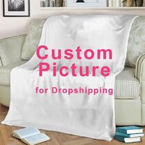 Custom Blanket with Words Picture Collage Customized Blanket