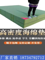 Martial arts mat sports mat sponge mat high jump mat somersault training gymnastics mat high density taekwondo mat protective mat