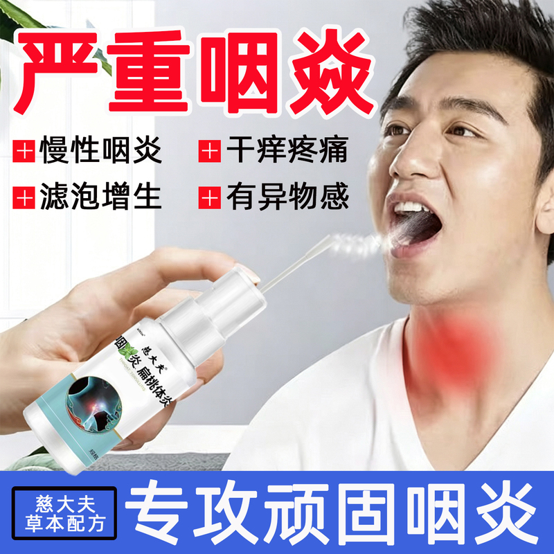 Pharyngitis, Chronic Pharyngitis, Elimination of Foreign Body Sensation, Cough, Phlegm in Throat, Itchy Throat, Dry Cough, Foreign Body Sensation Zy