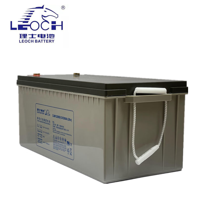 LEOCH haircut lead-acid maintenance-free storage battery DJM12200S12V200AHUPS power EPS DC screen pass-Taobao