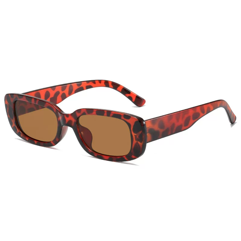 [Солнцезащитные очки Классические ретро квадратные очки женские бренд винтаж]