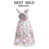 British NEXT WILD autumn and winter baby cloak baby going out windproof cloak thickened warm long coat