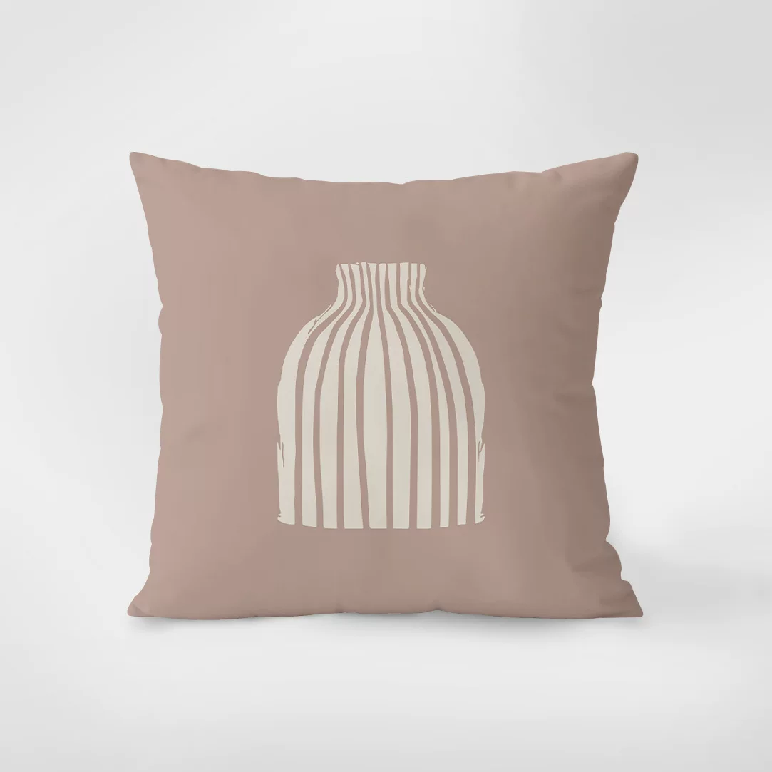 Modern and minimalistic double-sided pillow, sofa for bed
