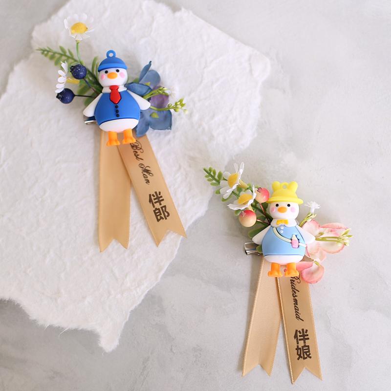 精心搭配的婚礼胸花:从新人到亲朋