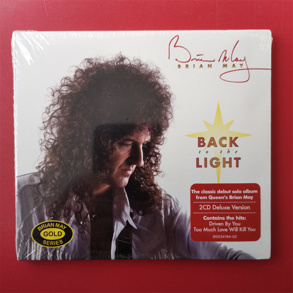 Гитарист Queen Брайан Мэй Brian May Back to the Light 2CD Американская версия Совершенно новая Изображение 1