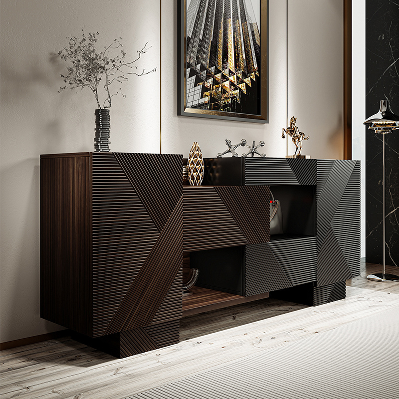 Italian Minimalist Sideboard, Vintage Retractable Cabinet, Modern Minimalist Villa Entrance Cabinet, Foyer Shoe Cabinet, Storage Cabinet Italian Minimalist Sideboard, Vintage Retractable Cabinet, Modern Minimalist Villa Entrance Cabinet, Foyer Shoe Cabinet, Storage Cabinet