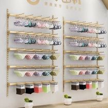 Underwear rack underwear hanging display rack wall bra rack wall hook store display rack floor-to-ceiling storage cabinet