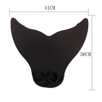 Factory direct sales mermaid fins for adults and children swimming training fins one-piece single-piece fins whale tail fins