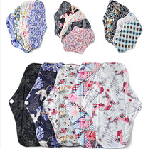 40 models in stock S M L bamboo charcoal washable sanitary napkins bamboo fiber day and night maternal sanitary napkins