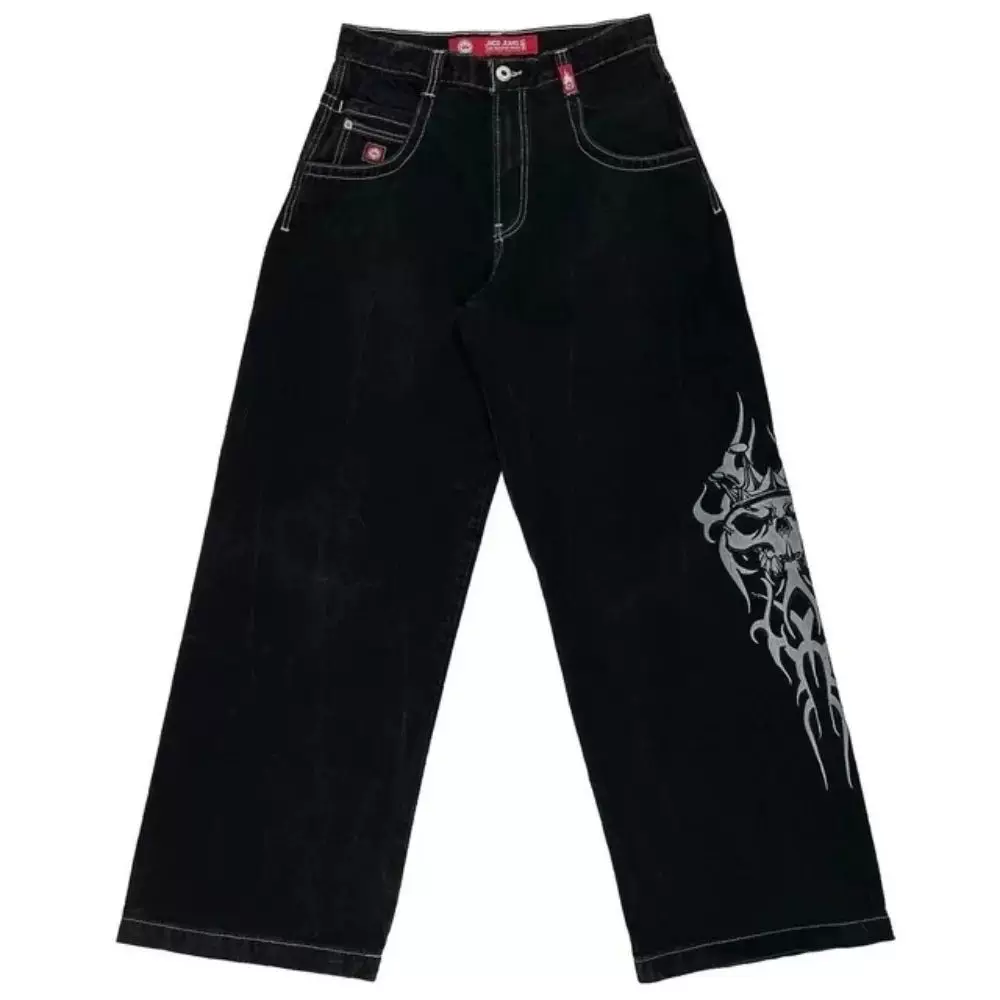 JNCO JEANS HIP HOP ROCK вышивка узор МУЖЧИНЫ ЖЕНЩИНЫ 2023 NE
