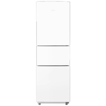 Midea 223 white three-door refrigerator small household dormitory energy-saving smart power-saving dormitory