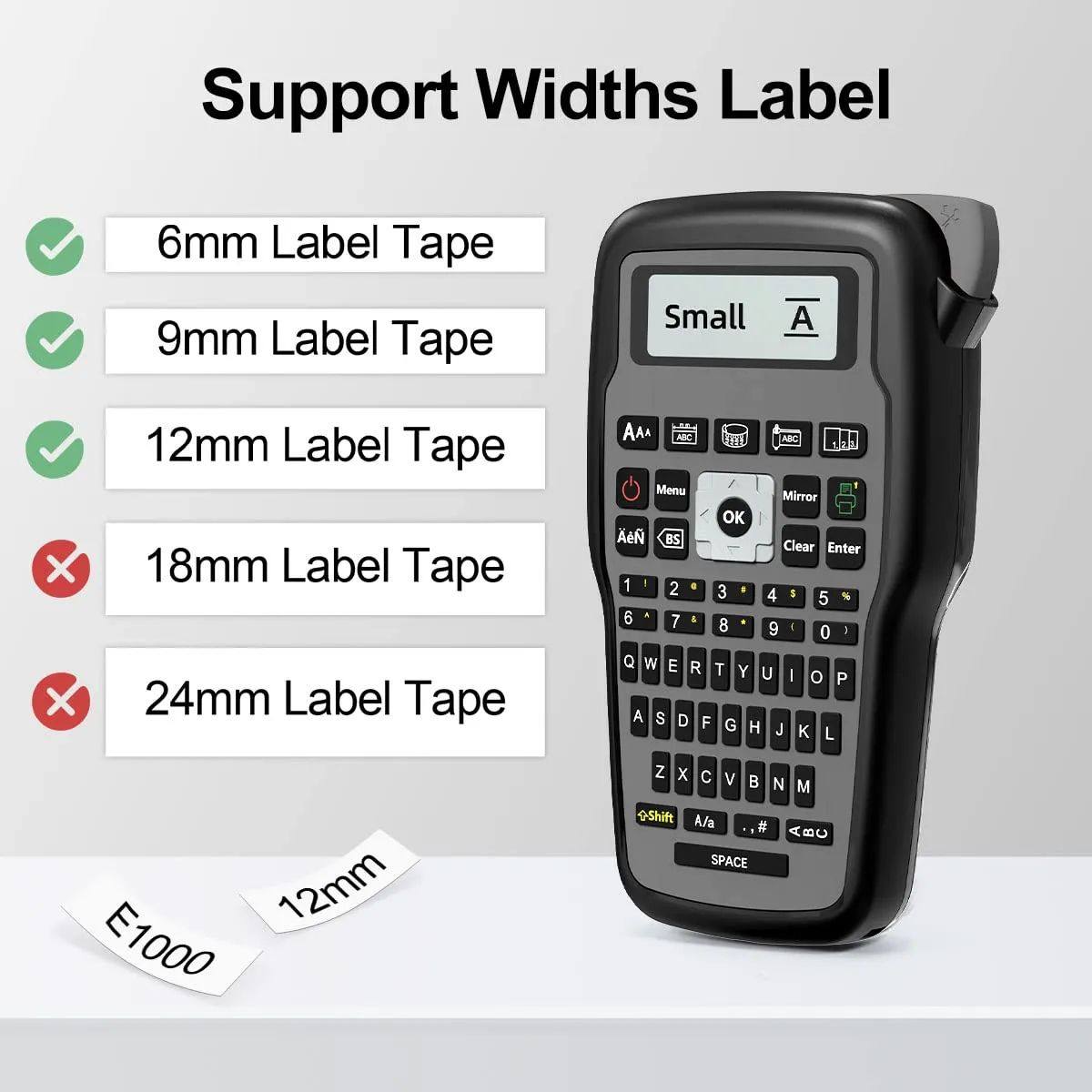 Плоттер label maker printer e1000pro label machine label tape 231 bl