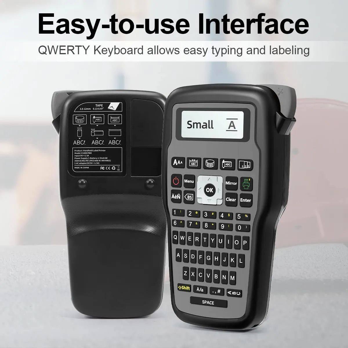 Плоттер label maker printer e1000pro label machine label tape 231 bl