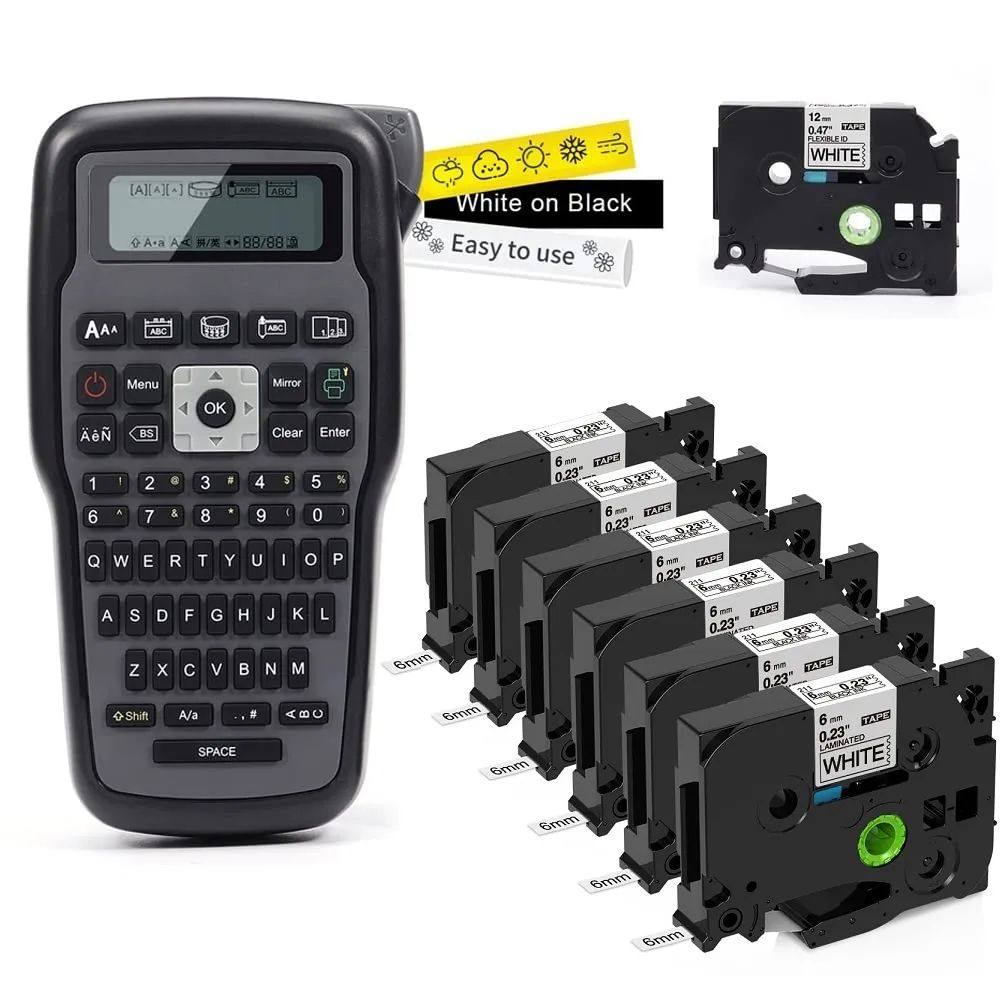 Плоттер label maker printer e1000pro label machine label tape 231 bl
