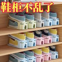 Home Adjustable Shoes Storage Rack New One-piece Plastic Shoes Tothickening Shoe Cabinet Shoes containing deviner