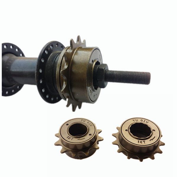 Professional single-speed flywheel 12T14T teeth Suitable for ordinary single-speed bicycle BMX dead fly to live fly