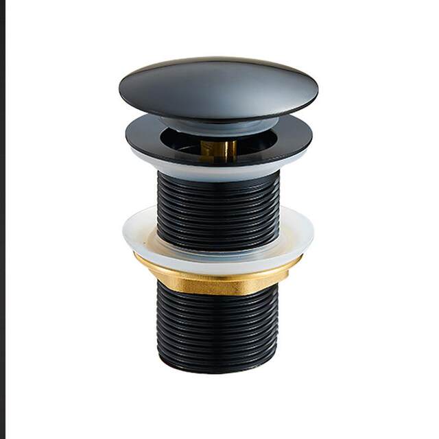 Golden drainer all copper pop-up basin washbasin washbasin drainer flip plate gold-plated leak plug