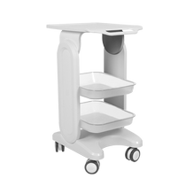 Desktop beauty instrument beauty salon special trolley small bubble base bracket mobile tool cart storage shelf