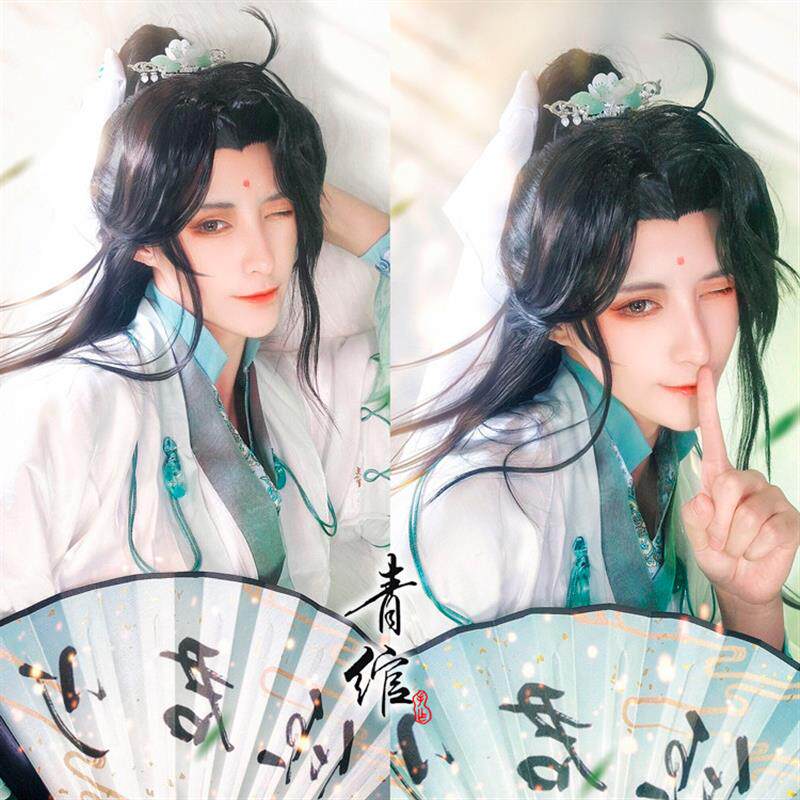 为爱发电!古风COS假发,风师娘娘同款真的香_COSPLAY配件_淘宝游戏网