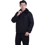 Зимний комплект, кашемировая рабочая куртка подходит для мужчин и женщин, увеличенная толщина, большой размер