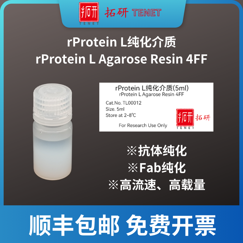 rProtein L纯化介质/rProtein L Agarose Resin 4FF/抗体纯化