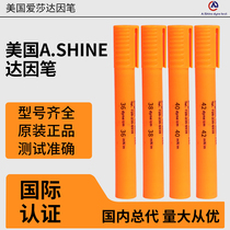 American A Shine Dyne Pen Corona Test Pen No. 38 18-105 Full Section Surface Energy Test Pen
