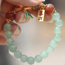 Bamboo Festival Hand Strings High and High Gifts Gifts of the Bed and Tang Carved Honey Bracelet of the Heart via Green Manau New Festival High Female Incense Rise