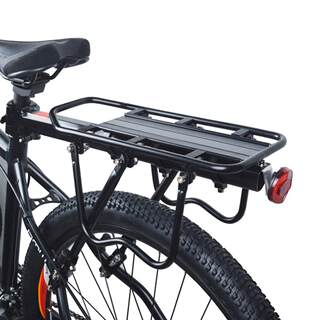 货架山地车自行车单车铝合金快拆式夹座管后货架尾架