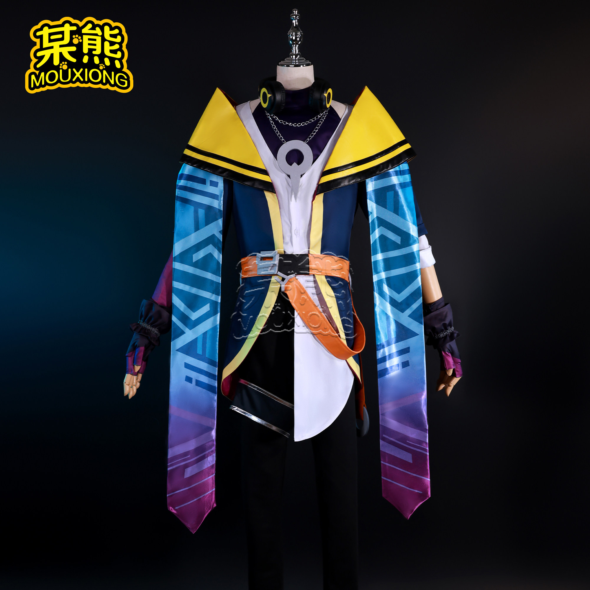 某熊英雄联盟心之钢男团厄斐琉斯COS二次元厄斐琉斯cosplay服！我穿上直接成NPC！_手机游戏_淘宝游戏网