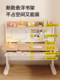 睢园儿童学习桌小学生家用掀背写字课桌椅套装洞洞板升降实木书桌