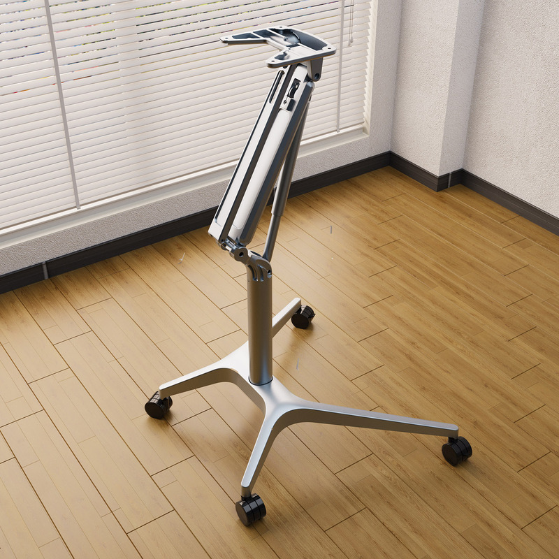 Movable Pneumatic Adjustable Desk Stand Standing Office Study Desk Lifting Mechanism Computer Desk Desk Stand