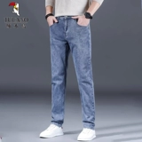 Демисезонные штаны, джинсы с начесом, повседневные брюки, коллекция 2023