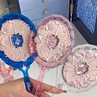 Flower Knows Mirror Moonlight Mermaid Collection Handheld Mi