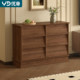 2025 new style mid-style chest of drawers storage