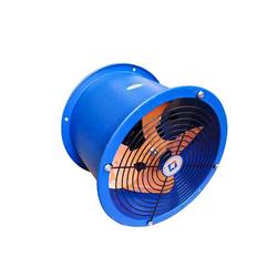 Duct axial flow fan variable frequency motor permanent magnet frequency variable speed fan stepless speed regulation exhaust fan ventilator