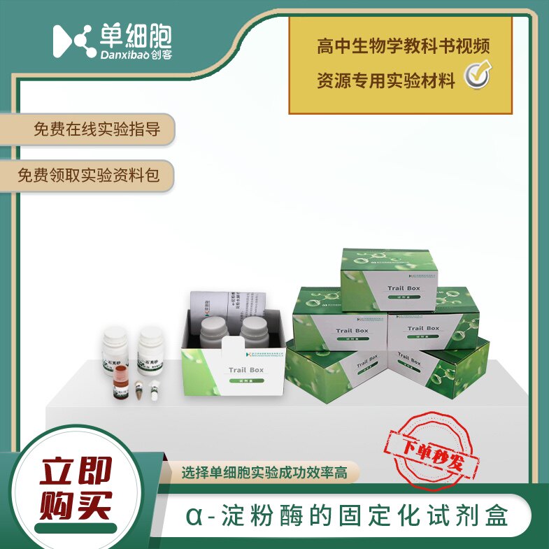 a-淀粉酶的固定化试剂盒 适用于生物实验a-淀粉酶的固定化